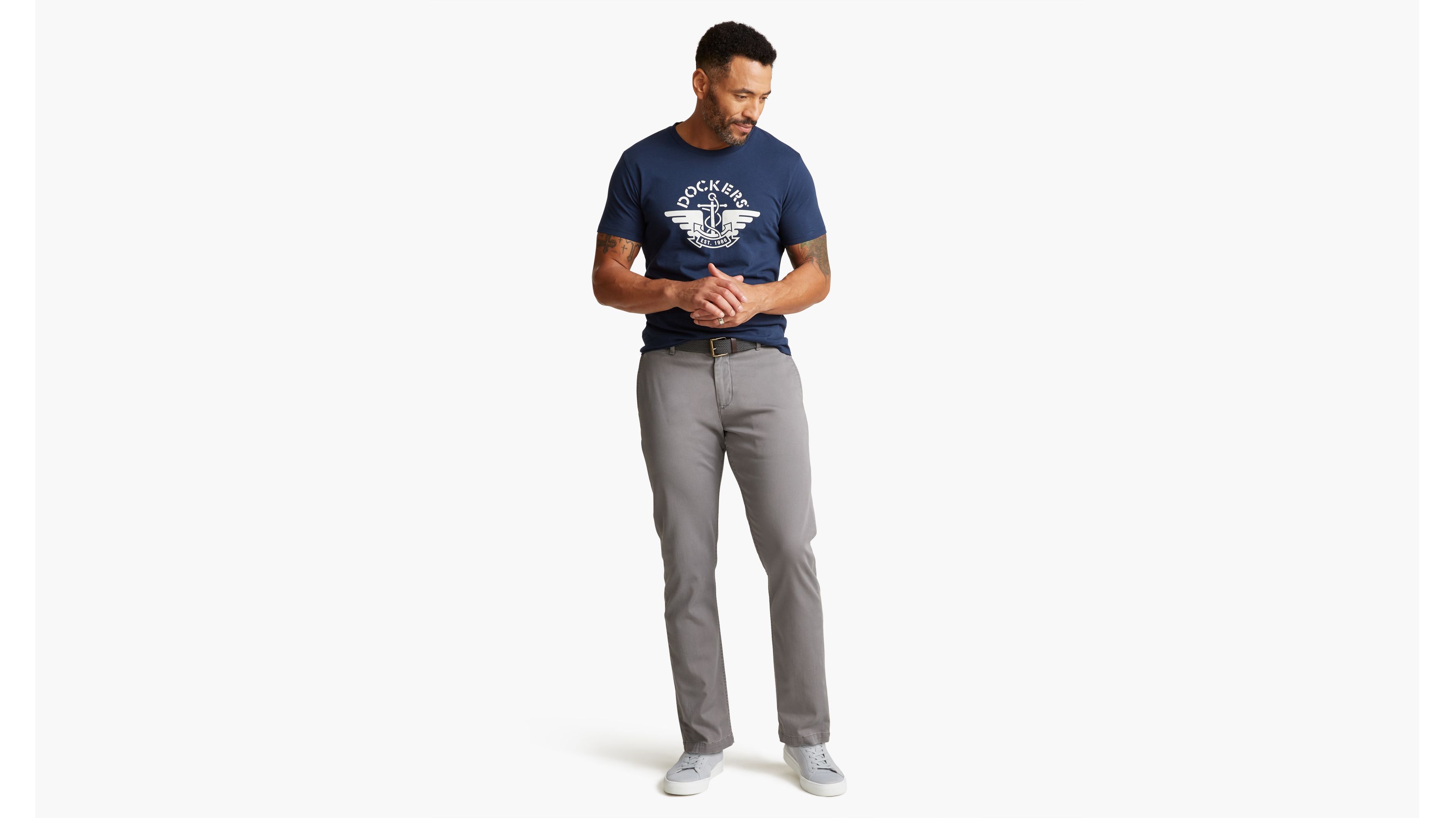 Washed Khaki, Athletic Fit Burma Grey Dockers® United States (US)