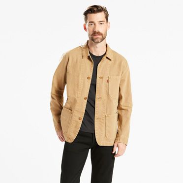 levi's engineer coat harvest gold