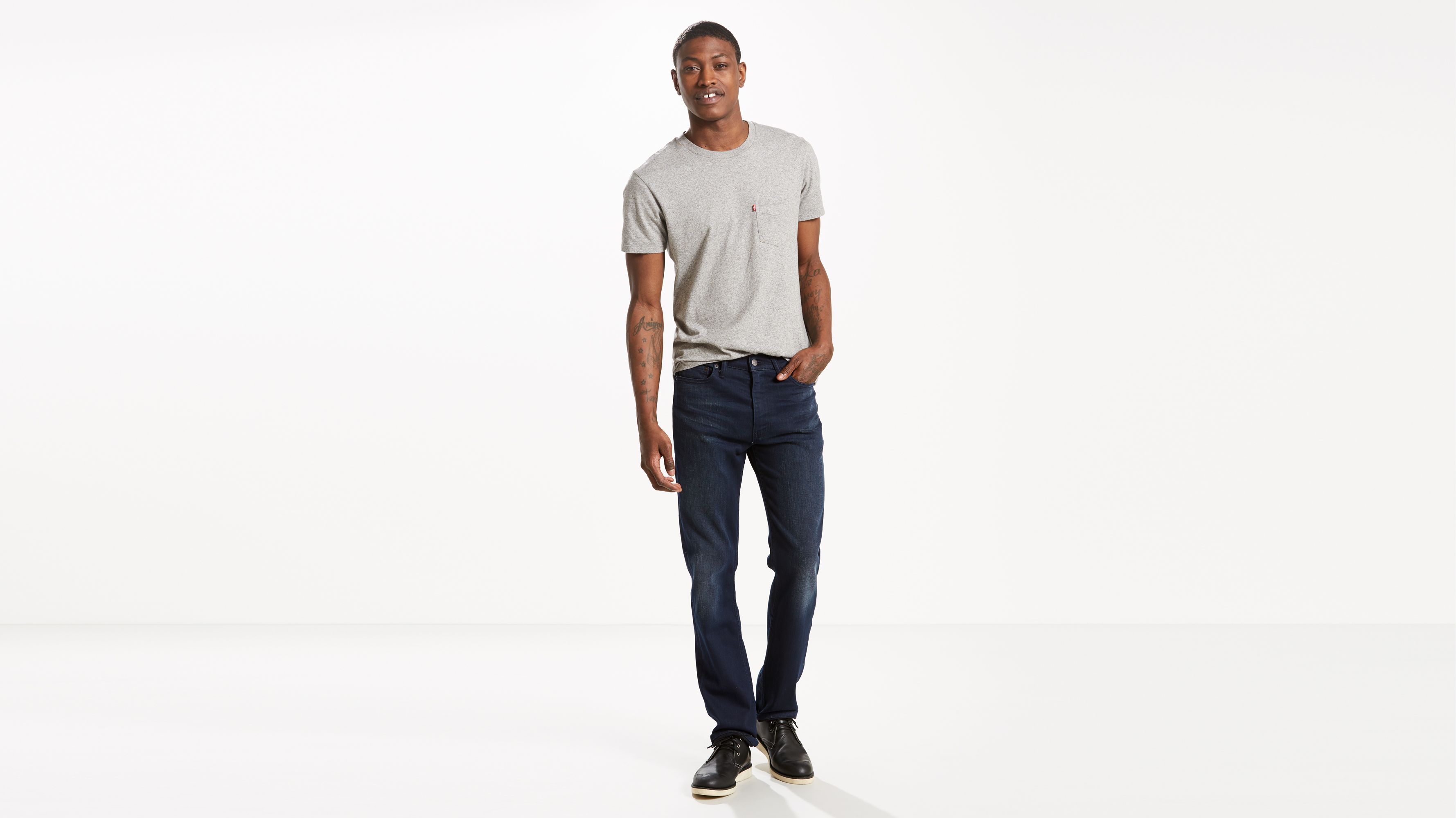 513™ Slim Straight Stretch Jeans | Lurker (dark carbon) |Levi's® United ...