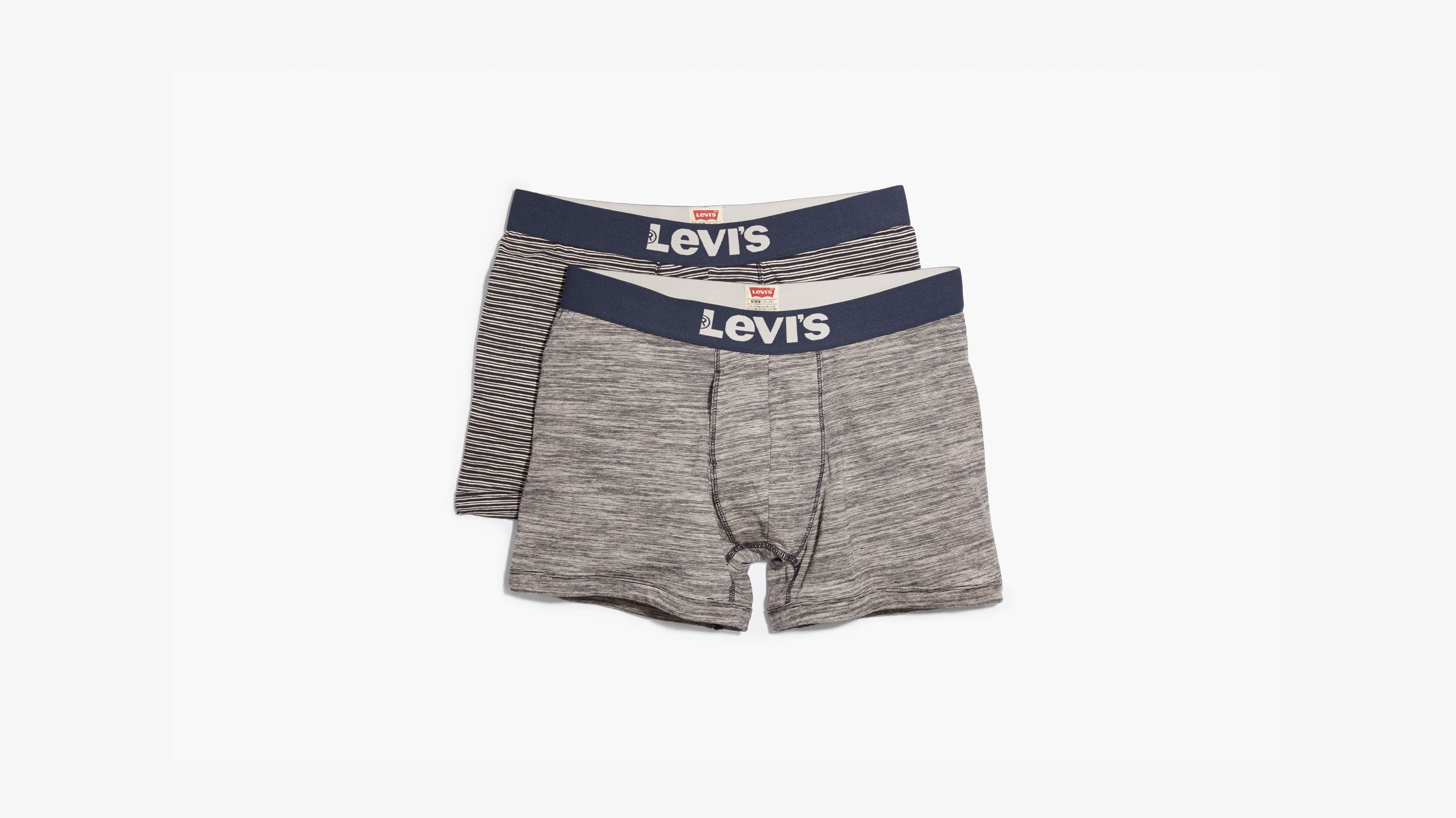 Levi's 200 Series Boxer Briefs (2 Pack) | Navy Stripe |Levi's® United ...