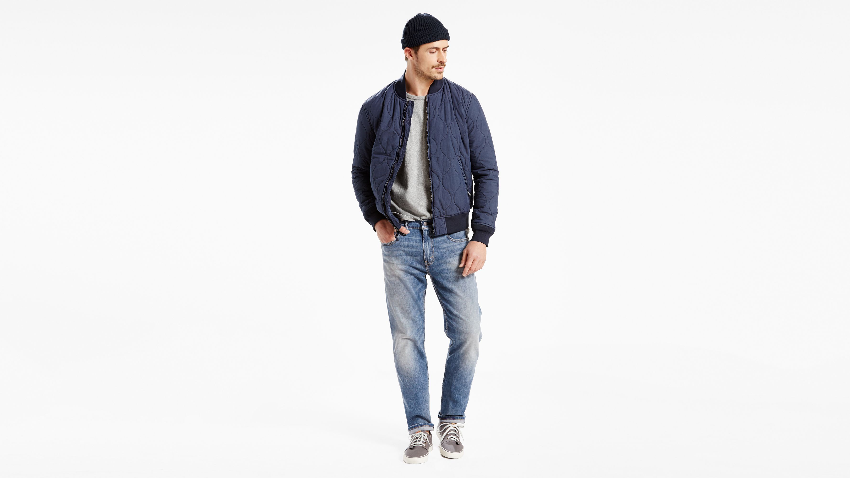 李维斯levis 50264标准型锥型小脚fit牛仔